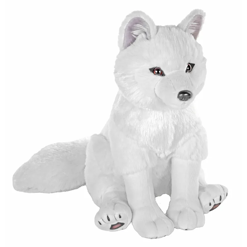 Wild Republic poolvos knuffel - pluche - 30 cm - wit Beste Prijs