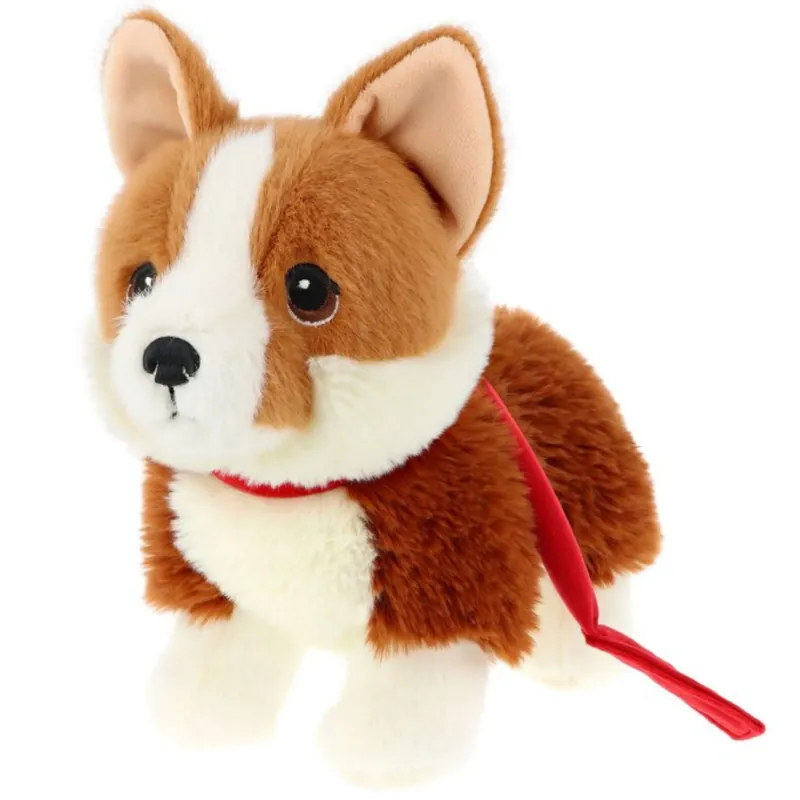 Koopje Keel Toys Corgi knuffel - pluche - bruin - staand - 23 cm