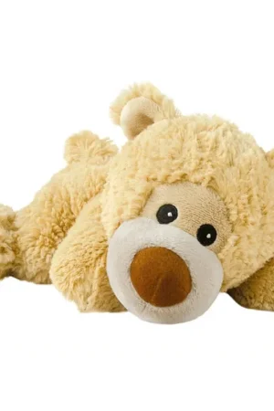 Warmies beer warmteknuffel - lichtbruin - 32 cm - magnetronknuffel Beperkte Voorraad