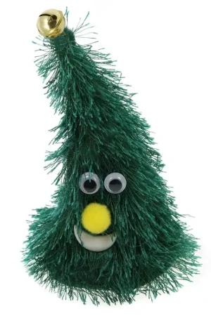 Zingende en dansende kerstboom – 16 cm – bewegend kerstfiguur – groene pluche kerstdecoratie Betaalbaar