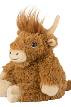 Warmies warmteknuffel Schotse hooglander koe – 25 cm – magnetronknuffel met lavendel – opwarm knuffel Bestel Nu