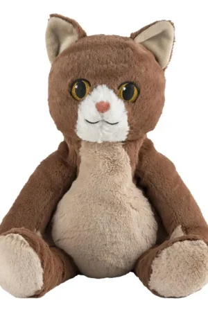 Direct Verzonden Warmies warmteknuffel kat – 37 cm – magnetronknuffel met lavendel – opwarm knuffel