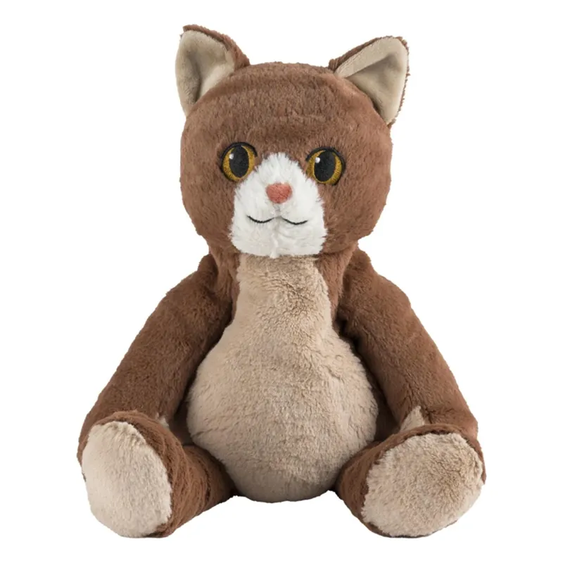 Direct Verzonden Warmies warmteknuffel kat – 37 cm – magnetronknuffel met lavendel – opwarm knuffel