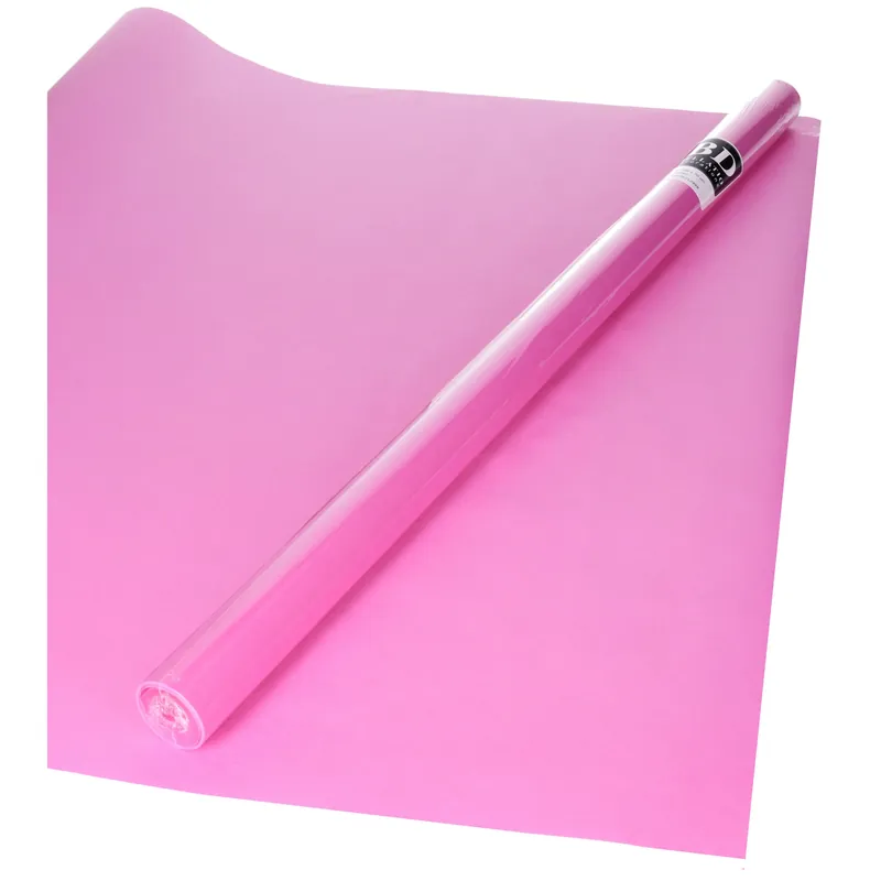 Bellatio Cadeaupapier - roze - 200x70 cm - inpakpapier Op = Op