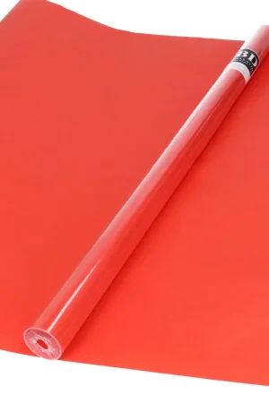 Bellatio Decorations Cadeaupapier - rood - 200x70 cm - inpakpapier Hete Deal