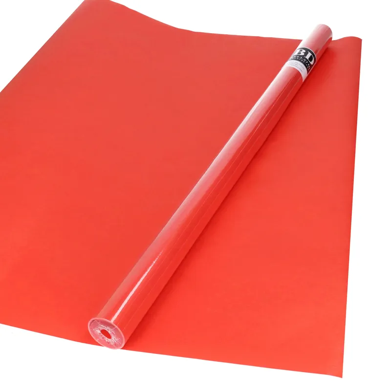 Bellatio Decorations Cadeaupapier - rood - 200x70 cm - inpakpapier Hete Deal