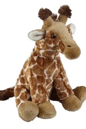 Speciale Aanbieding Pluche giraffe knuffel - 30 cm - knuffeldieren - Giraffen safaridieren