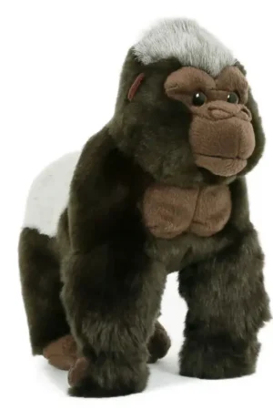 Gorilla knuffel - pluche - 28 cm - aap - bosdier Premium