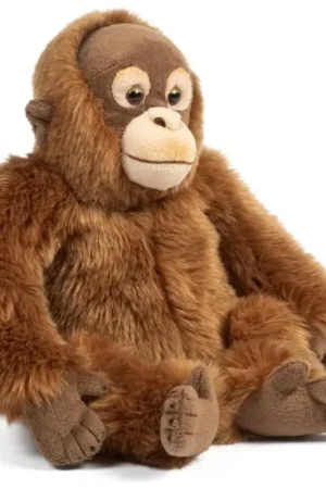 Lage Prijs Living Nature orang-oetan knuffel - pluche - 30 cm - bruin