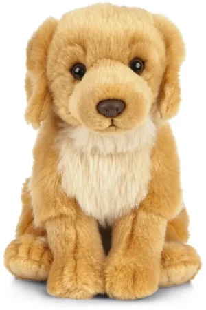 Direct Verzonden Living Nature Golden Retriever knuffel - pluche - 20 cm