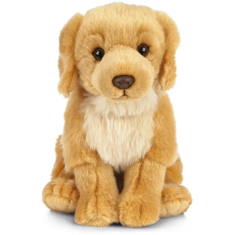 Direct Verzonden Living Nature Golden Retriever knuffel - pluche - 20 cm