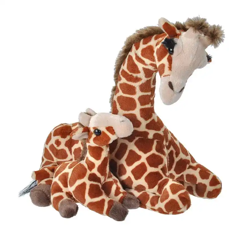Wild Republic giraffe knuffel - pluche - 38 cm - baby Koopje