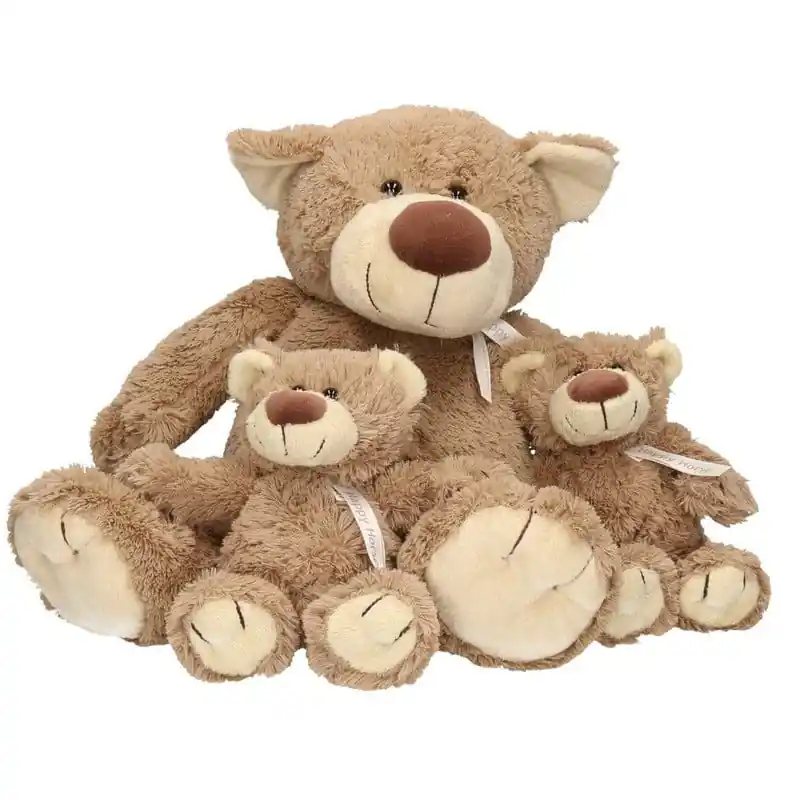 Bella knuffelberen set - pluche - 40/22 cm - mama en kind Gratis Retour