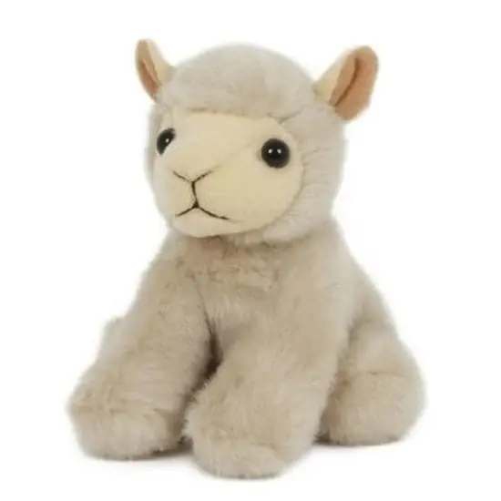 Pluche lammetje knuffel - wit - 13 cm - schapenknuffel Korting
