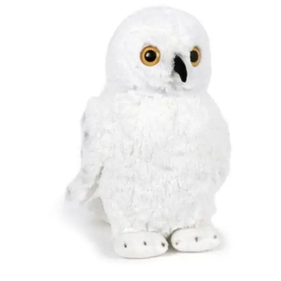 Dagaanbieding Pluche sneeuwuil knuffel - wit - 33 cm - speelgoed