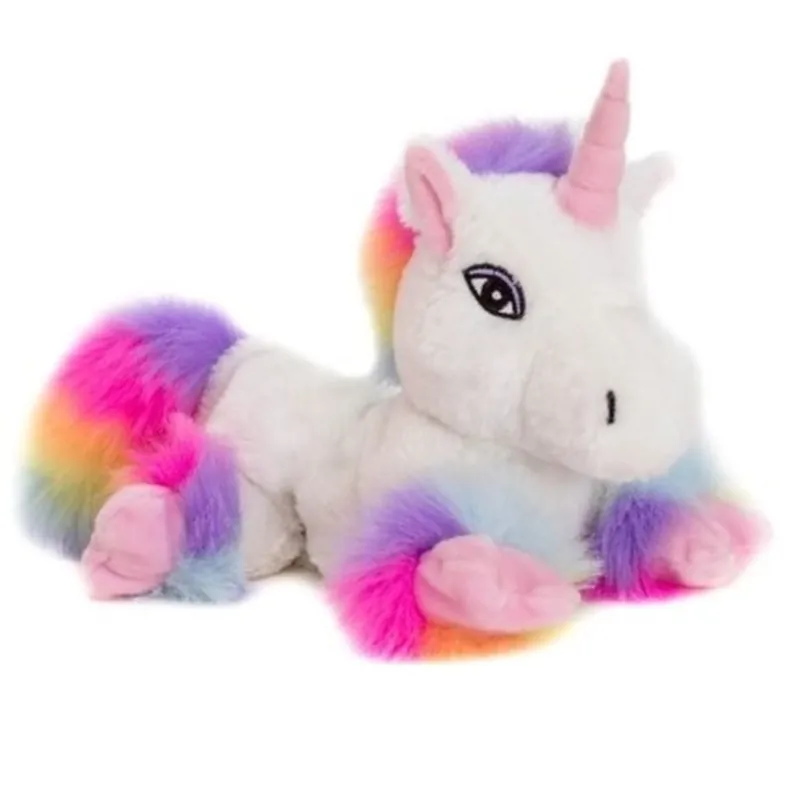 Habibi warmte- en koelknuffel eenhoorn - pluche - 18 cm Exclusieve Aanbieding