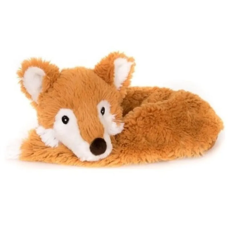 Habibi magnetron knuffel vos - nekwarmer - 78 cm - pluche Nieuw
