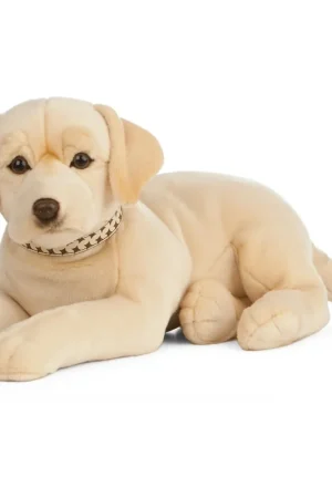 Bestel Nu Living Nature Labrador knuffel - pluche - 60 cm - blond