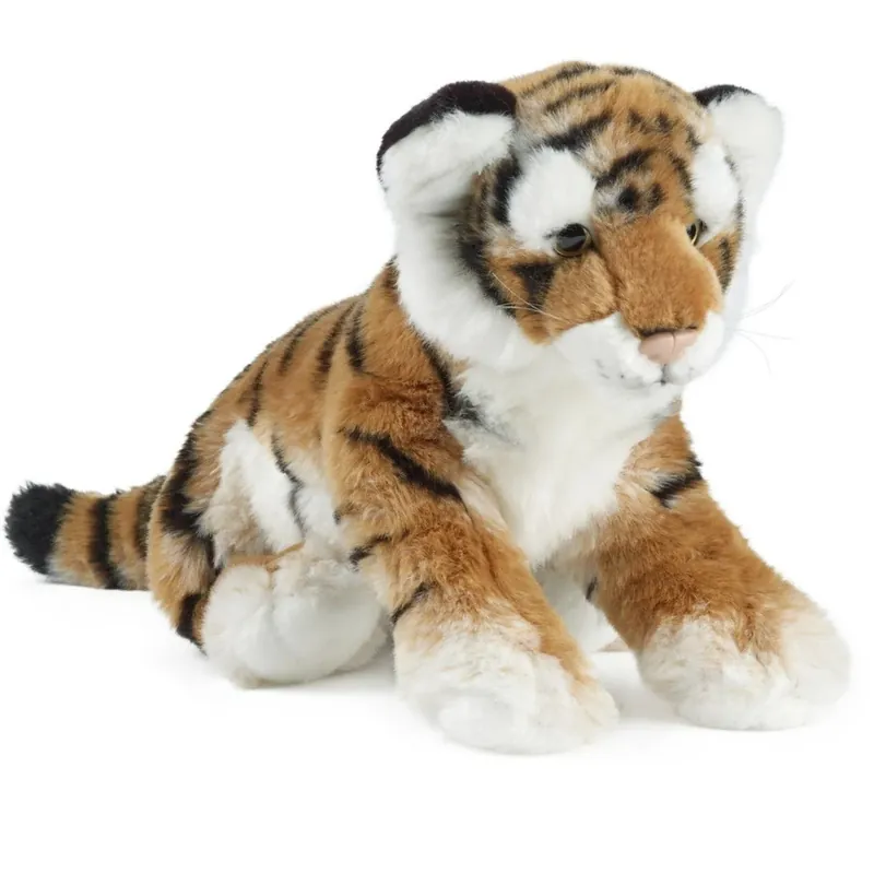 Beperkte Voorraad Tijger welp knuffel - pluche - 35 cm - safaridier