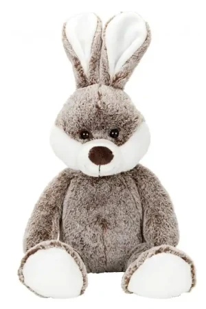 Veilige Betaling MBW pluche konijn - bruin - knuffel - 22 cm - boerderijdier