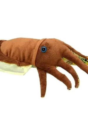 Wild Planet octopus knuffel - bruin - pluche - 25 cm Alleen Vandaag