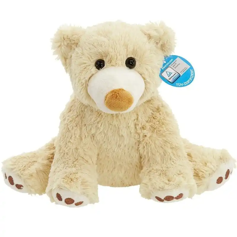 Beige beer knuffel - pluche - 21 cm - berenknuffel Voordeelprijs