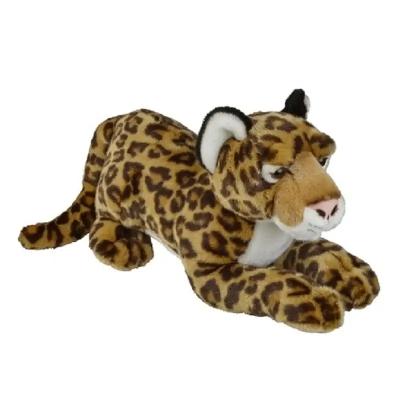 Pluche bruine jaguar/luipaard knuffel - 50 cm - speelgoed Premium
