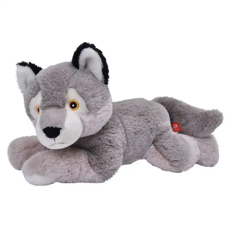Betaalbaar Wild Republic wolf knuffel - pluche - Eco-kins - 30 cm