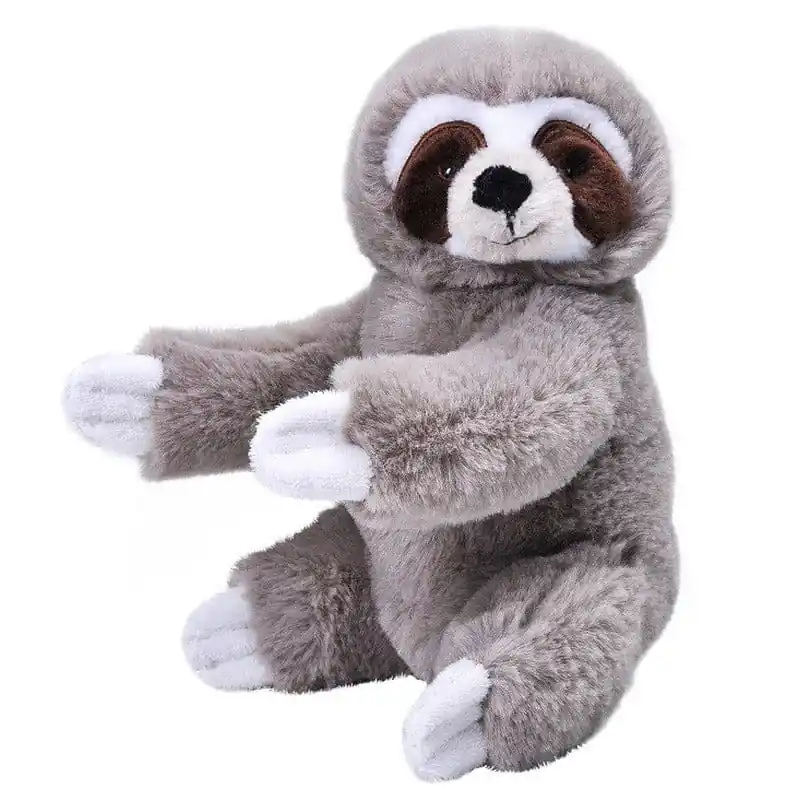 Populair Pluche grijze luiaard knuffel - 25 cm - speelgoed