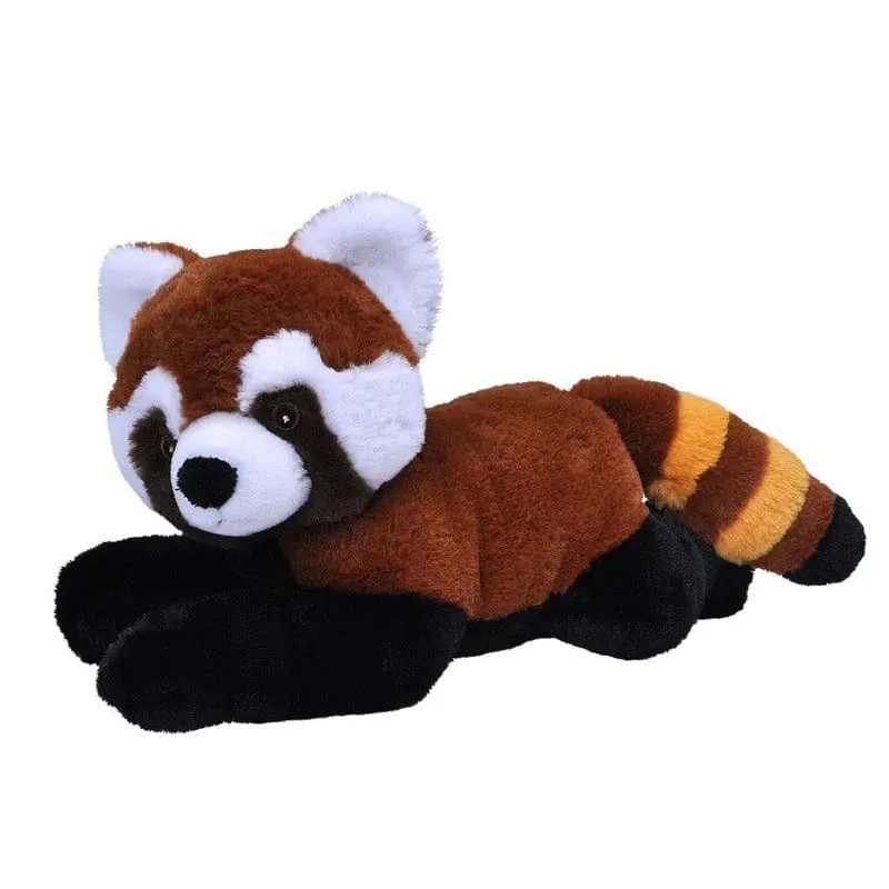 Wild Republic rode panda knuffel - pluche - 30 cm - bosdieren Laatste Kans