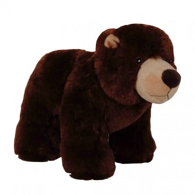 Hete Deal Sandy bruine beer knuffel - pluche - 35 cm - dierenknuffel