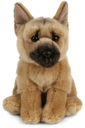 Gratis Retour Duitse Herder knuffel - pluche - 20 cm - hondenknuffel
