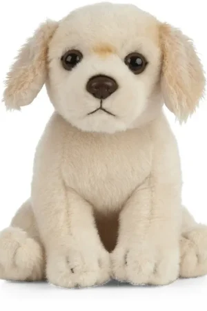 Living Nature Golden Retriever knuffel - pluche - 16 cm Nu Kopen