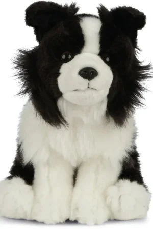 Border Collie knuffel - pluche - 20 cm - hondenknuffel Must-Have