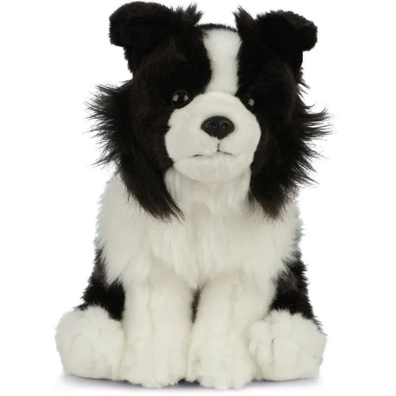 Border Collie knuffel - pluche - 20 cm - hondenknuffel Must-Have