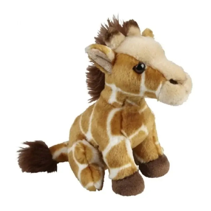 Actieprijs Pluche giraffe knuffel - 18 cm - safaridier - knuffel