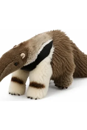 Bestseller Ravensden miereneter knuffel - pluche - bruin - 32 cm - dierenknuffel