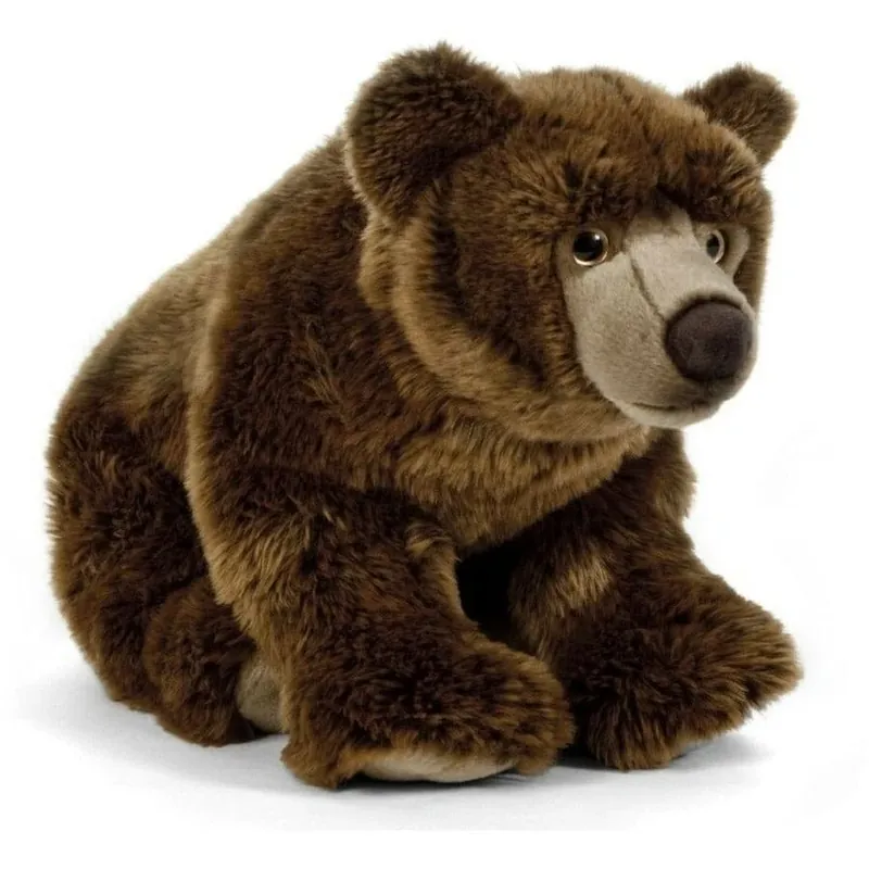 Bestel Nu Bruine beer knuffel - pluche - 45 cm - berenknuffel