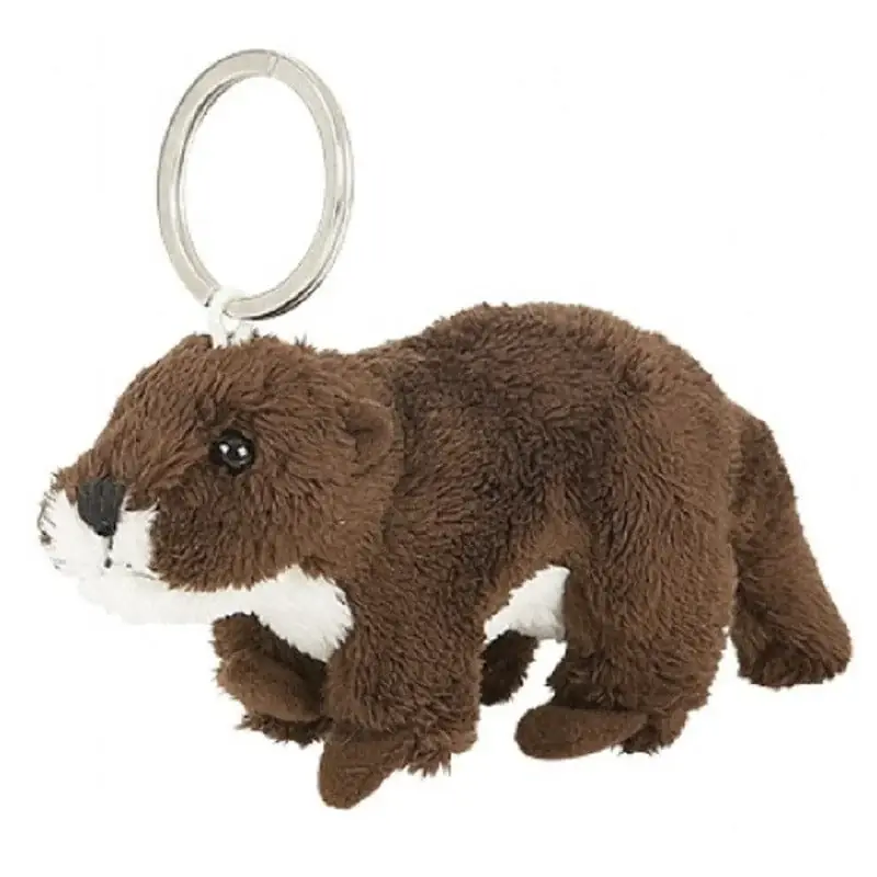 Lage Prijs Pluche otter sleutelhanger - knuffel - 10 cm - zacht cadeau