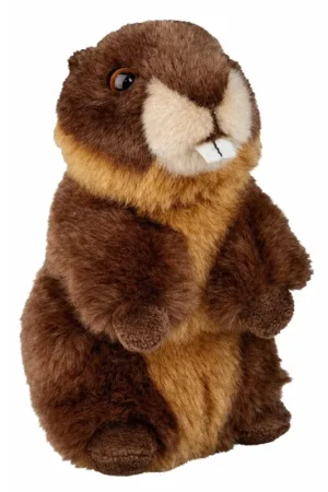Veilige Betaling Ravensden bever knuffel - pluche - bruin - 18 cm - dierenknuffel