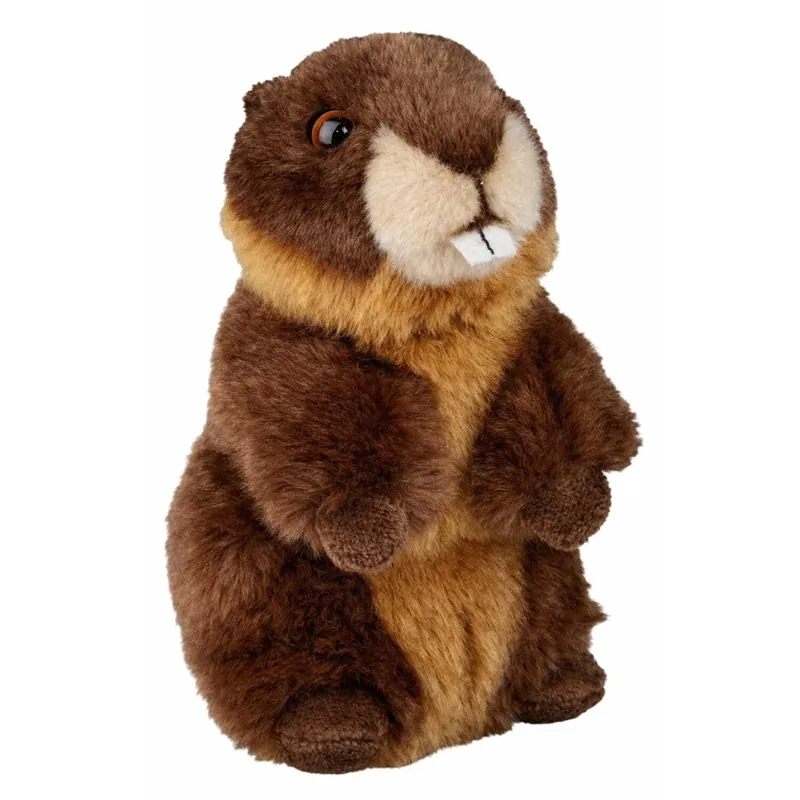 Veilige Betaling Ravensden bever knuffel - pluche - bruin - 18 cm - dierenknuffel