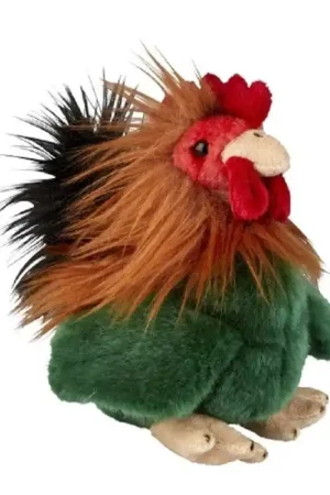 Betrouwbaar Ravensden kip/haan knuffel - pluche - 18 cm - boerderijdier
