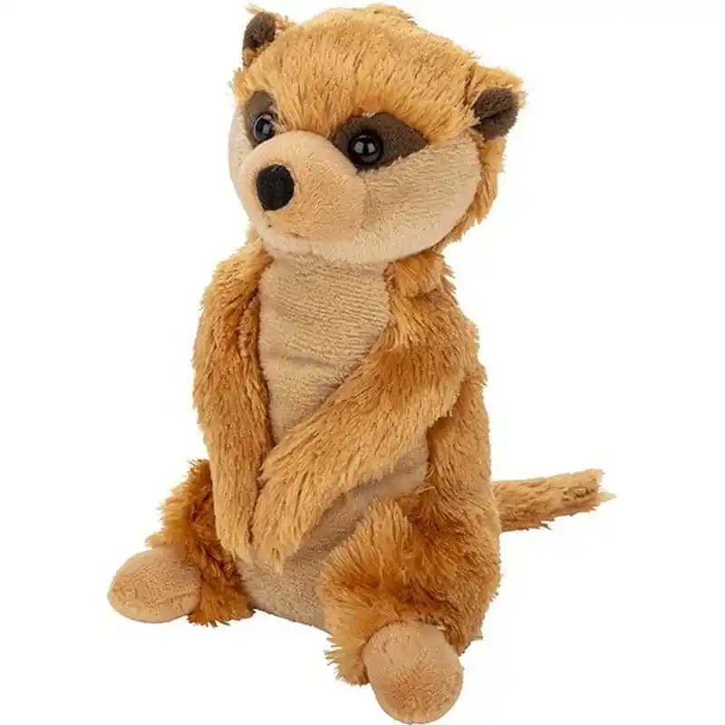 Stokstaartje knuffel - pluche - 17 cm - dierenknuffel Must-Have