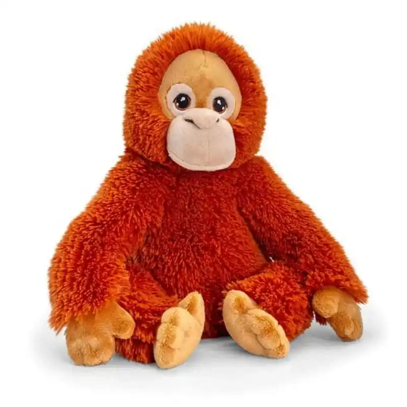 Direct Verzonden Orang Oetan knuffel - pluche - 25 cm - aap - dierenknuffel