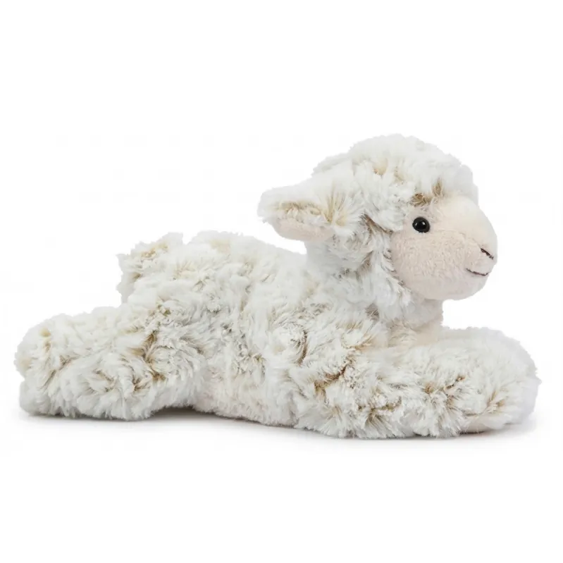 Bestseller Pluche schaap knuffel liggend - 22 cm - boerderij knuffel