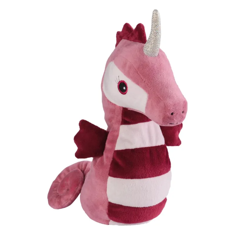 Koopje Warmies eenhoorn zeepaardje knuffel - 40 cm - magnetronknuffel
