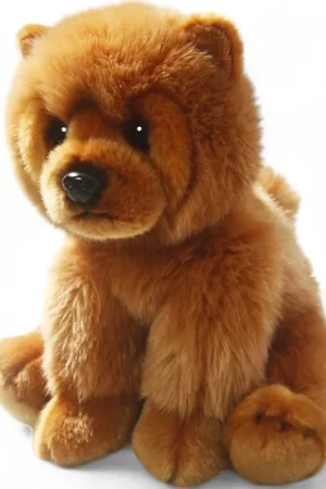 Beperkte Voorraad Carl Dick Chow Chow knuffel - pluche - 25 cm - hondenknuffel