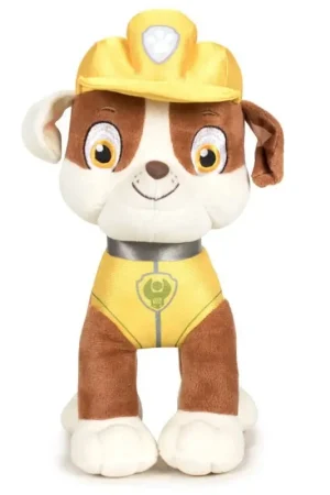 Bestel Nu Paw Patrol Rubble knuffel - pluche - 19 cm - Classic