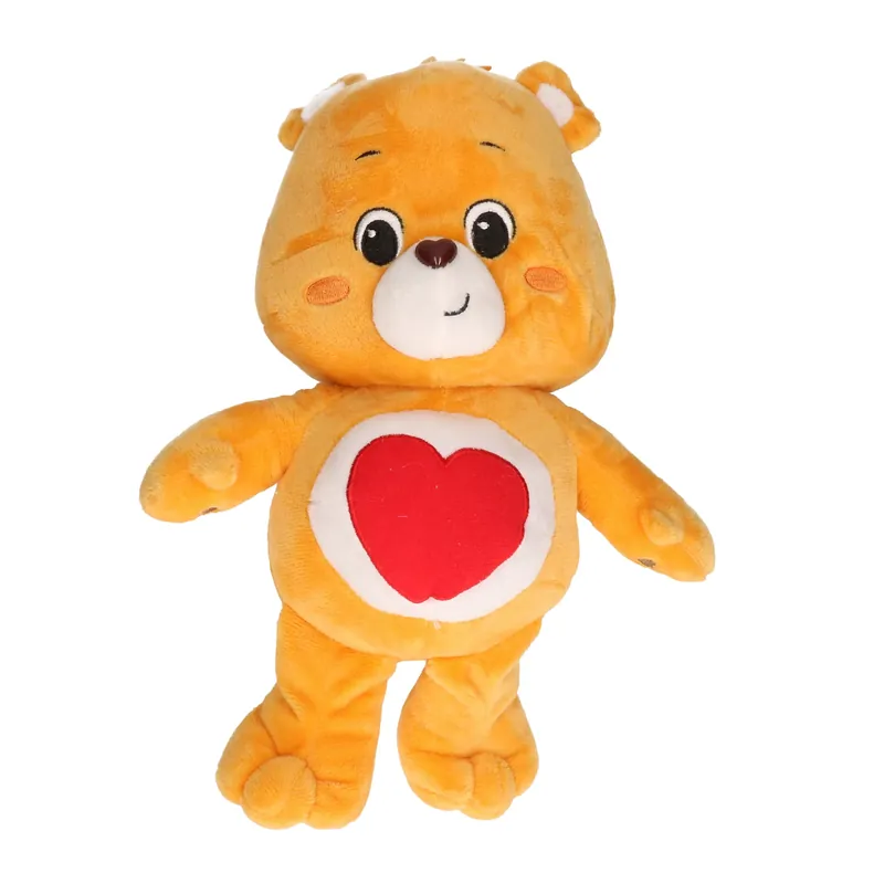 Troetelbeertjes knuffel - oranje pluche - 28 cm - cartoon Betrouwbaar