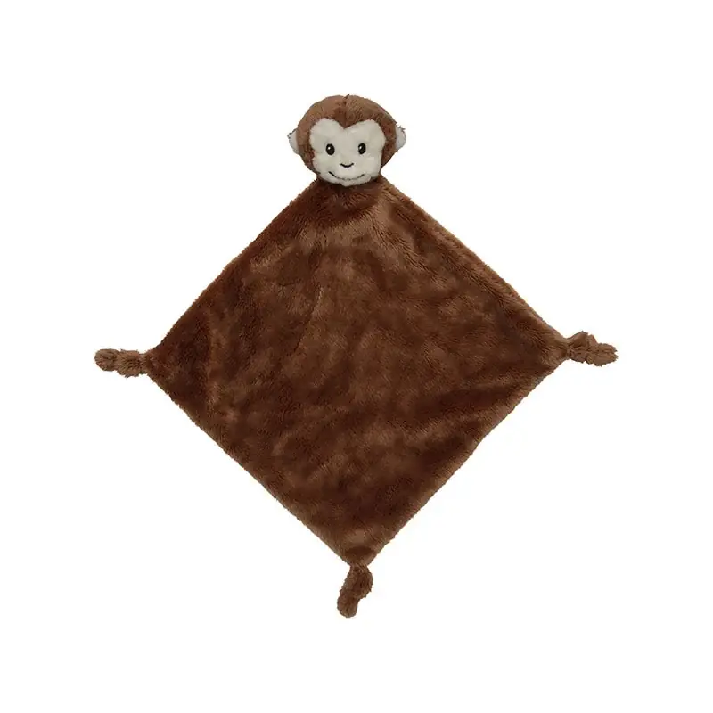 Nature Planet chimpansee knuffeldoekje - pluche - 40 x 40 cm - babycadeau Korting